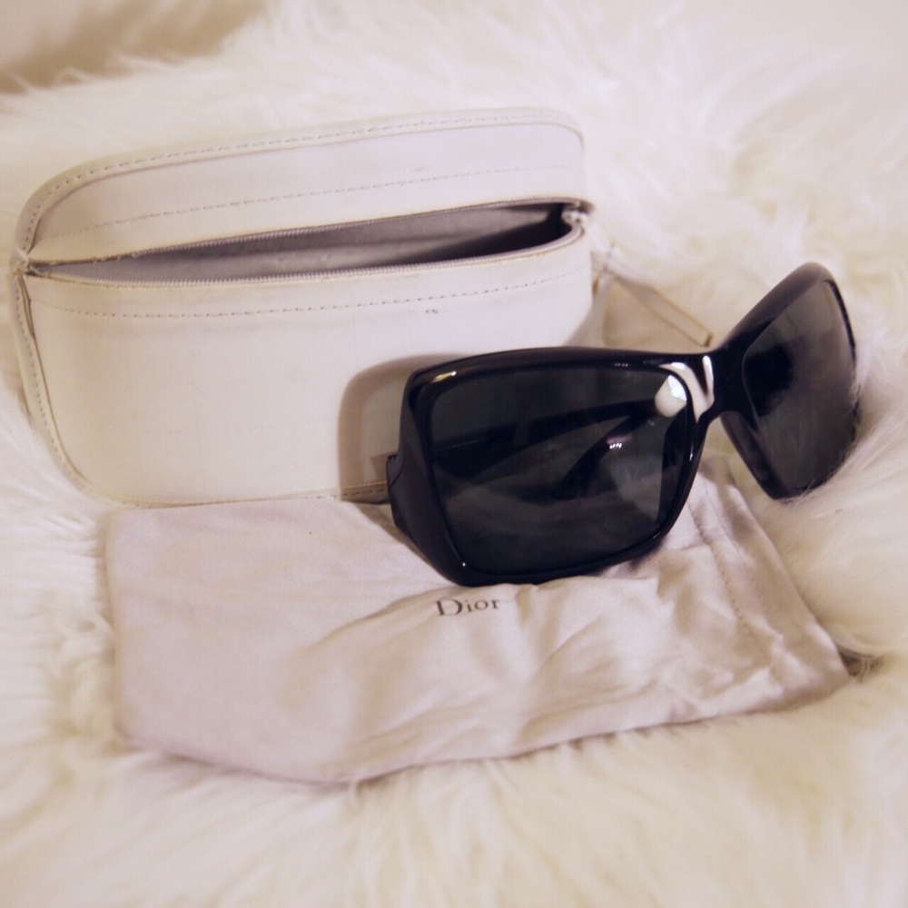 Authentic Christian Dior Black sunglasses